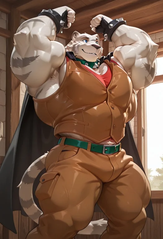 Subject 1boy, Solo, Tiger Man, Youhei, Furry Tiger, White Fu...