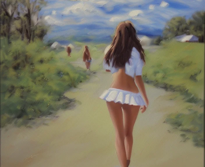 High Quality, Masterpiece, An Oil Painting Of A Jan5test1 Yo...
