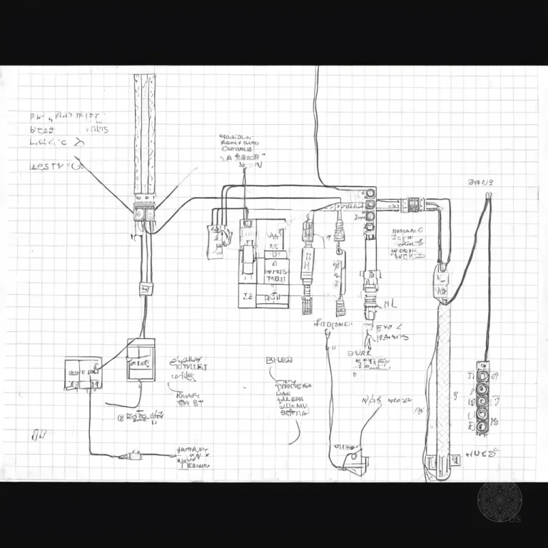 Technical Electrical Wiring Schematic Of A Retrofitted Hoppe...