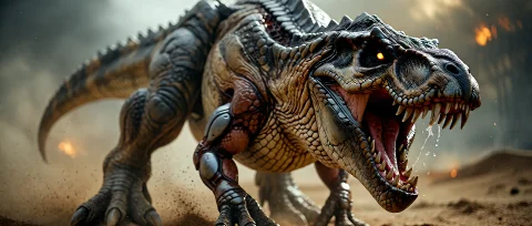 Mk Brutal Style Mk Brutal Style Masterpiece, Cyborg T-rex, ,... — Stable Diffusion AI Prompt: mk brutal style mk brutal style masterpiece, Cyborg t-rex, ,mk brutal style, a c...