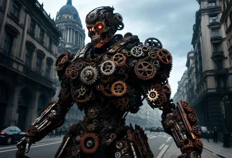 Made Of Gears, This City Is Guilty The Crime Is Life The Sen...