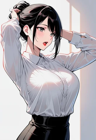 8k, Masterpiece, Best Quality, Solo, Girl, Adult, Mature, Lo... — Stable Diffusion AI Prompt: 8K, masterpiece, best quality, solo, girl, adult, mature, long face, distinct ja...