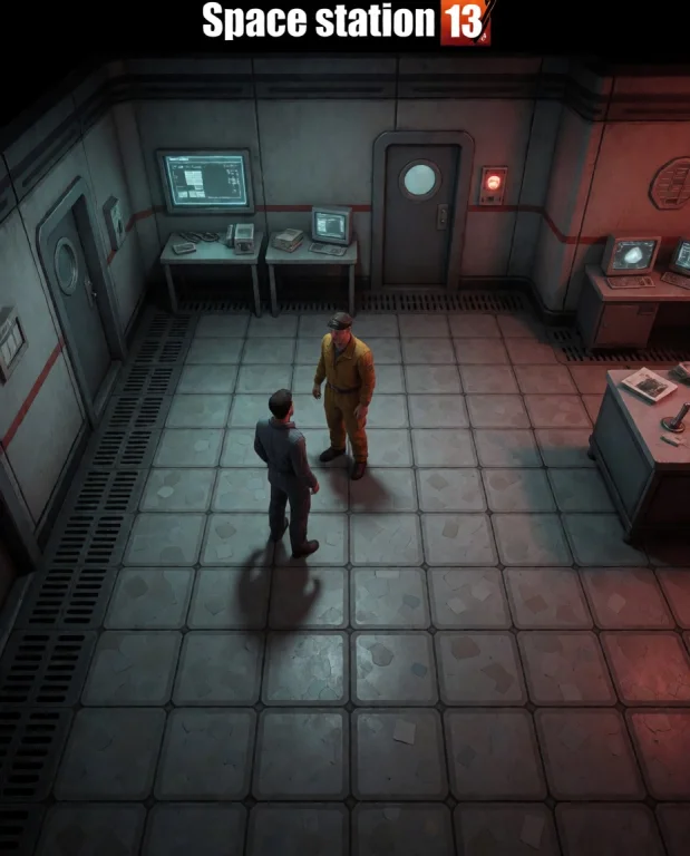 Gameplay Scene From The Game Space Station 13