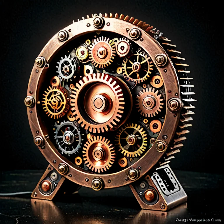 A Modern Video Game Console With A Large Circular Cooling Ve...