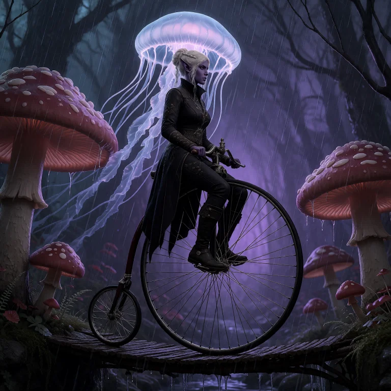 Mintharav01mh3, Adult Purple-skinned Drow Woman With Pale Br...