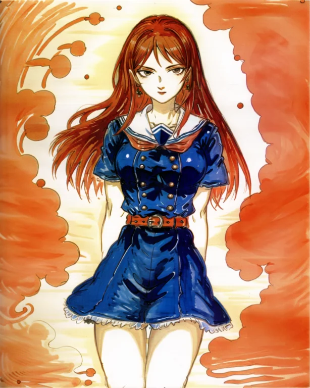 Masterpiece, Best Quality, Cowboy Shot, 1girl, Red Hair, Loo...