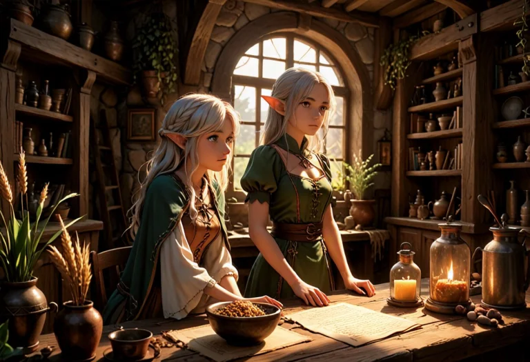 Anime-styled Characters, Ghibli-inspired Look, Photorealisti...