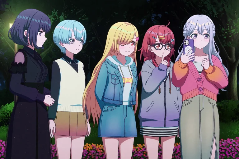 Lorabangdreamyumemita6in1121381,five Anime-style Female Char...