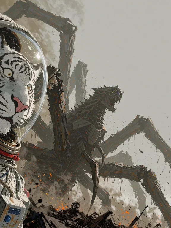 A Highly Detailed Anime-style Cinematic Key Visual Featuring...
