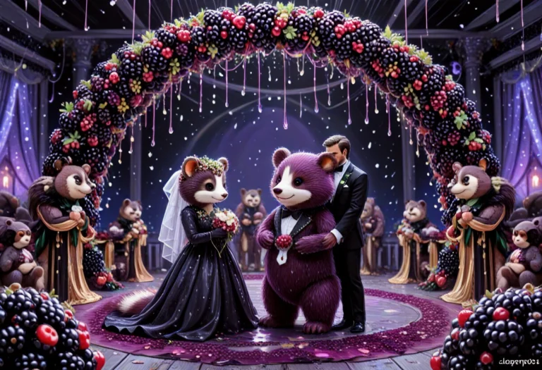 Blackberryworld Teddy Bear, Blackberryworld Disco Ball, Wedd...