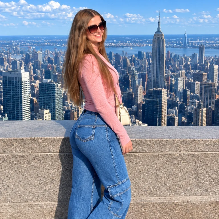 Woman Drops To Her Knees And Gives A Deepthroat Blowjob, Pov...