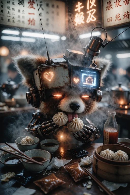 A Hyper-realistic, Cinematic Shot Of An Extremely Adorable R...