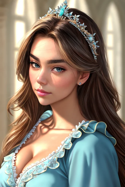 Kristennobodysd151 Medieval Portrait Fantasy Princess Glorio...