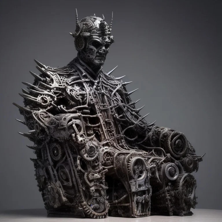 Statue,machine,