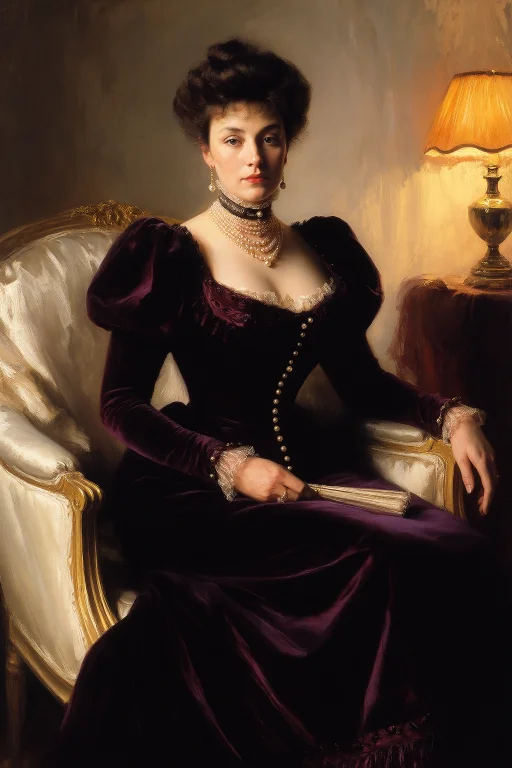John Singer Sargent Style, Society Portrait Of A 42-year-old...