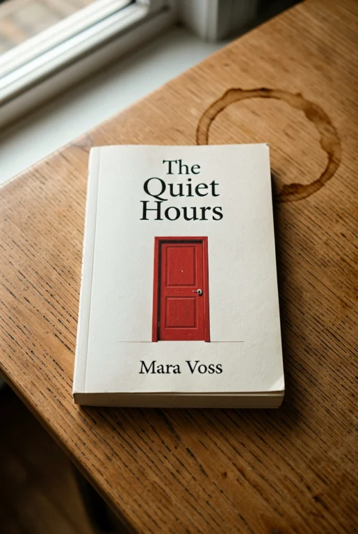 A Paperback Novel Lying On A Wooden Table, The Cover Reads T...
