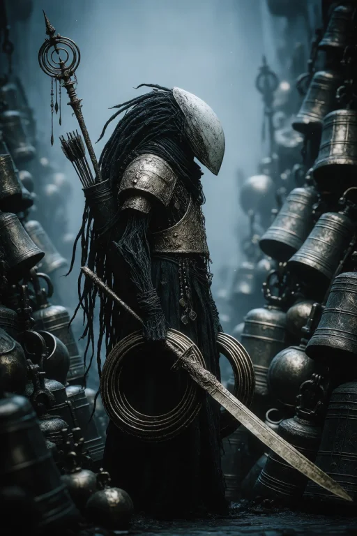 Zidiusart, A Dark Fantasy Concept Art Illustration Of A Tall...