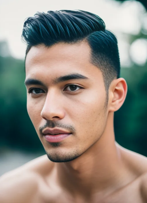 Raw Photo, A Potrait1.2 Of A Very Handsome Man, High Detaile...