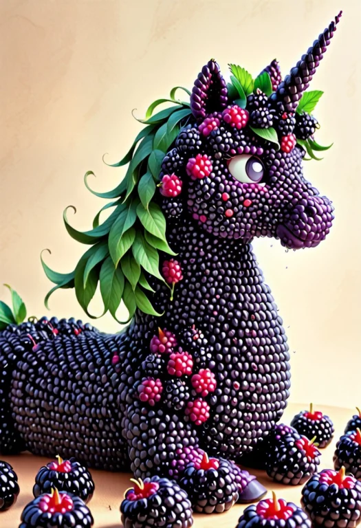 Unicorn Made Of Blackberries, Blackberryworld