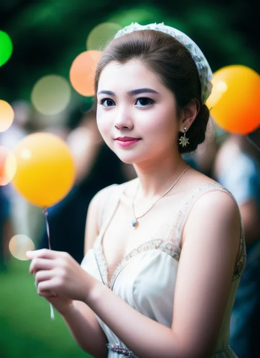 Masterpiece Best Quality , Lottmo O Young Woman Out And Abou...