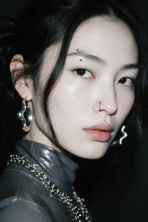 High-resolution Close-up Editorial Portrait Of An Adult Nepa...
