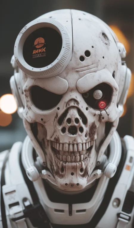Zombie Portrait Walking Dead Astronaut, Walking On A Desolat...