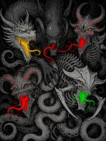 A Highly Detailed Illustration Rendered In Pen And Ink With... — Stable Diffusion AI Prompt: A highly detailed illustration rendered in pen and ink with intricate linework,...