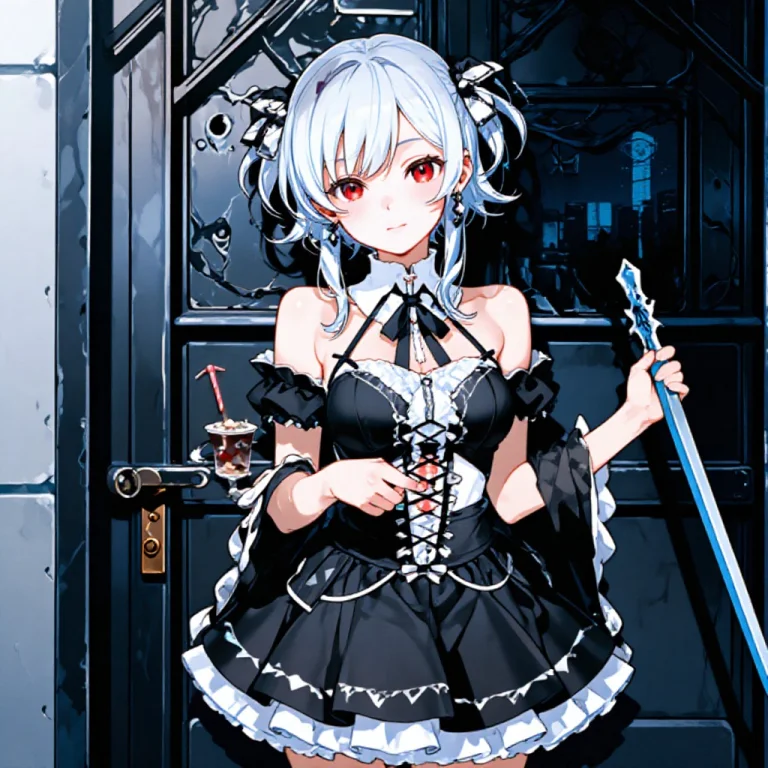 Anime Hot Goth Girl