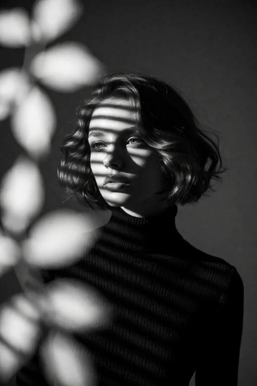 Highleveldescriptioncinematic Black-and-white Noir Portrait...