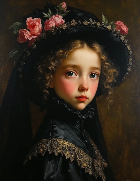 Masterpiece, High Quality, Oil Painting, Storybook-inspired...