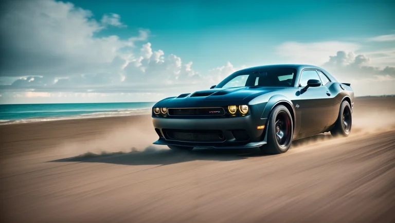 Dark Night1.1 Wide Angle Up Photo1.05 Of One Black New Dodge...