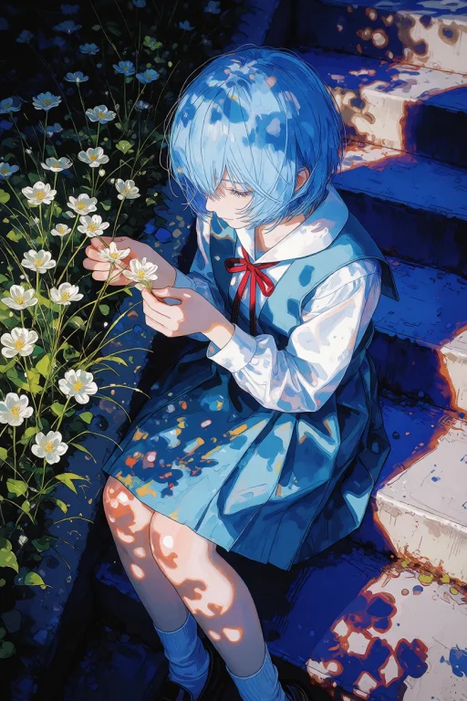 Zidiusart, Masterpiece, Very Aesthetic, Nijisis, Ayanami Rei...