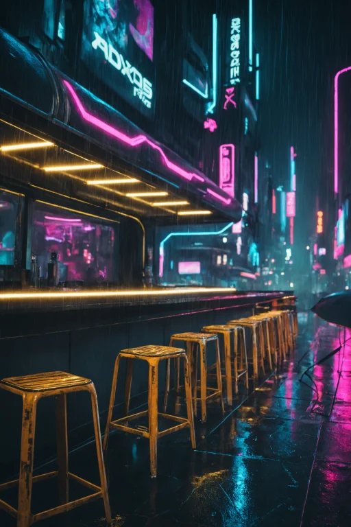 Loracyberpunk Futuristic0.0,cyberpunk. Futuristic City Backg...