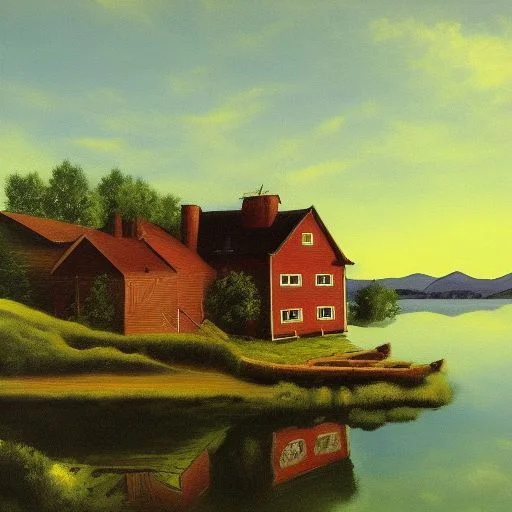 House On A Lake ,   Franz-unterberger