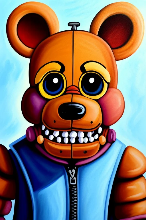Painting1.3 Of,disgusting1.3 Lorafnaf0.75 Male, Solo, Freddy...