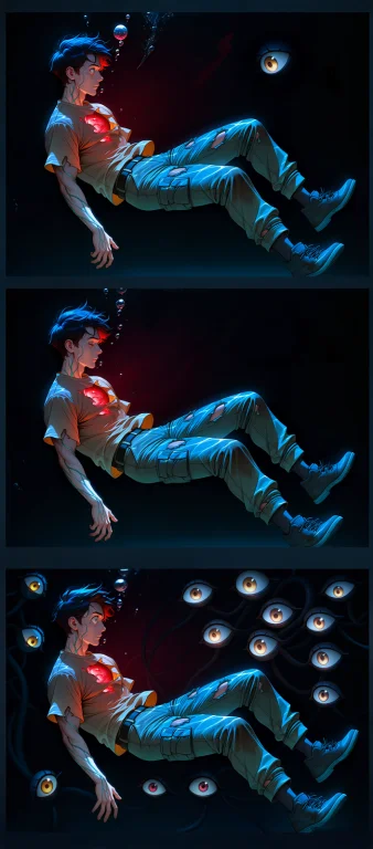 Masterpiece, Best Quality, Highres, Underwater Comic About P...