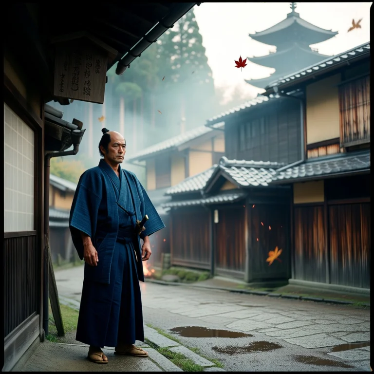 Low Angle Medium Shot, Asymmetrical Balance, Framed By Overh...