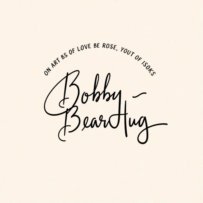 Handwritten Signature. Name Bobby Bearhug. The Signature Con...