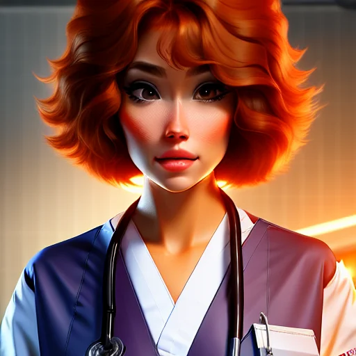 Full Body Portrait Of A Hard, Slight, Proud Patient Woman, P...