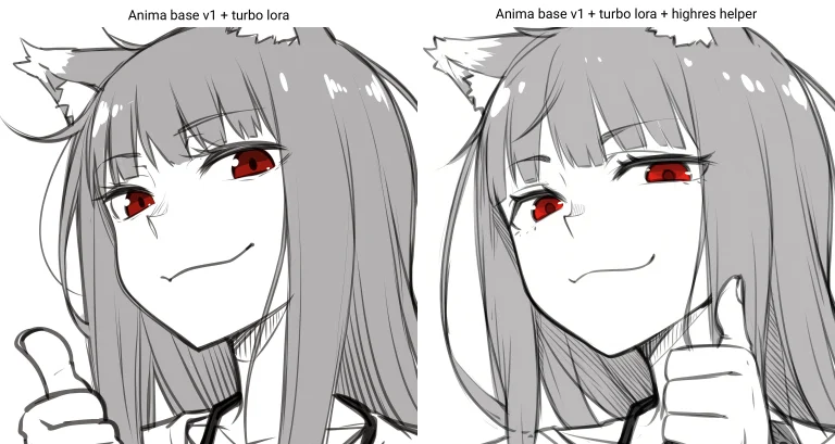 Highres, Minimalist Sketch Drawing, Close-up Portrait, Anime...
