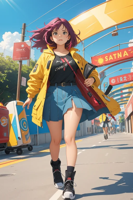 1girl, Loramagotsuki0.8, 4k, Broad Lighting, Light And Shado...