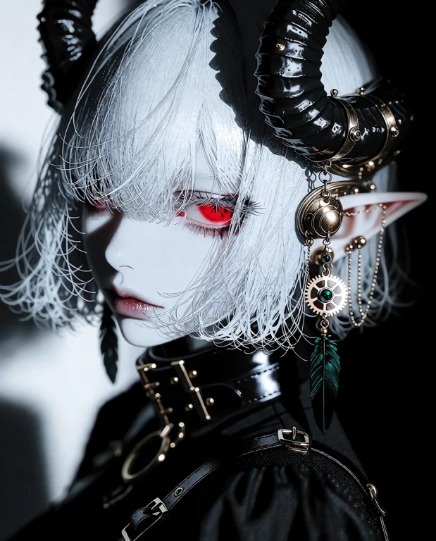 Create A Detailed Close-up Anime Portrait Of Zani From Wuthe...