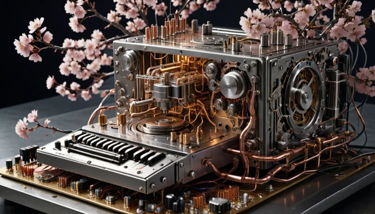 A Hyperdetailed Cinematic Shot Of A Sophisticated Mechanical...