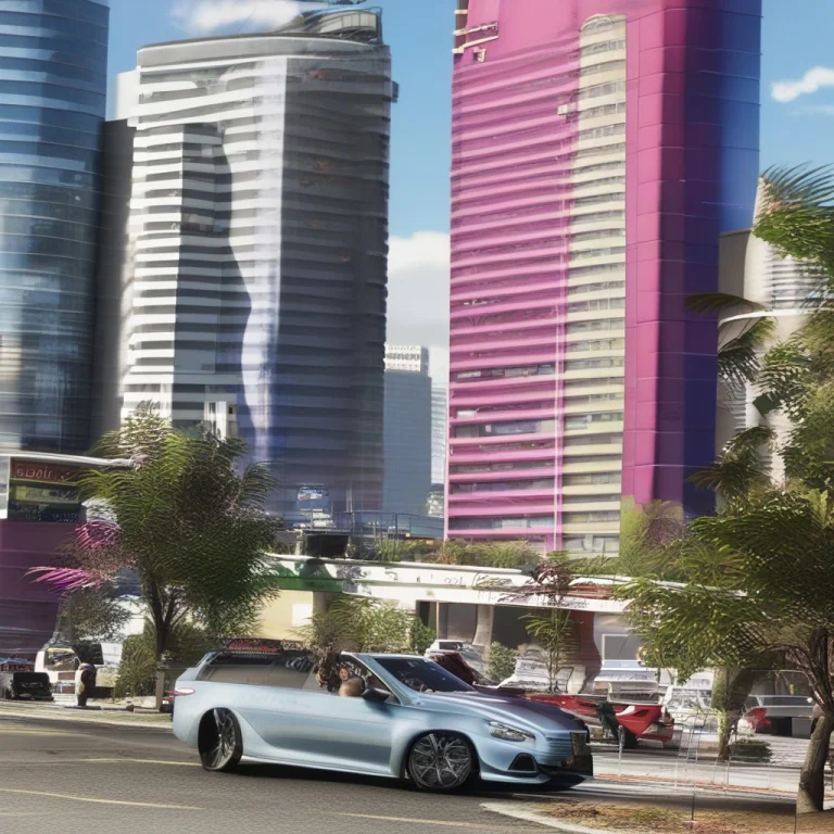 Gta, 3d, Rendered, Game Render, Screencap, Building, Scenery...