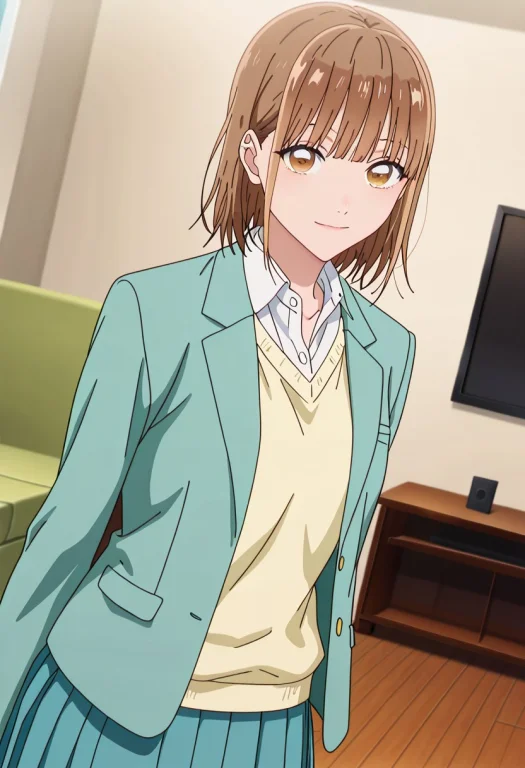 Masterpiece, Best Quality, Anime Coloring, 1girl, Solo, Look...