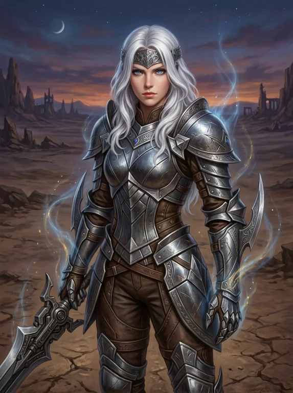 Final Fantasy Style Art, Uhd, 8k, Portrait,film Grain,refine...