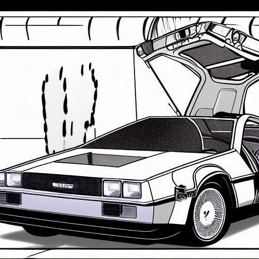 Delorean,  Color-page