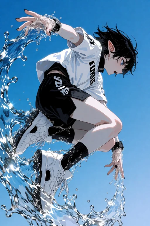 Masterpiece, Very Aesthetic, Dynamic Pose The Character, Wit...
