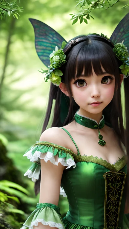 Highly Detailed Photo Of Mysterious Shy, Curious Fairy1.1 Ru...