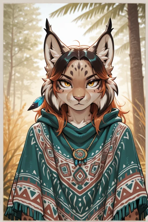 Masterpiece, Best Quality, Perfect Quality, Lynx, Furry, Spa...